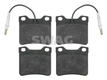 Комплект тормозных колодок, дисковый тормоз SWAG купить